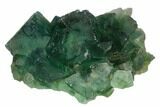 Green Fluorite Crystal Cluster - China #128582-1